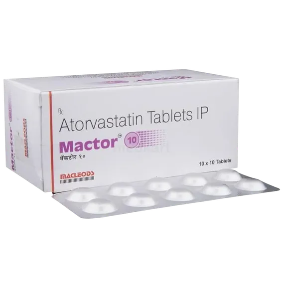 mactor 10mg tablet 10's